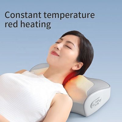 Assistenza sanitaria cuscino di massaggio del collo portatile con batteria a vibrazione 2000mAh