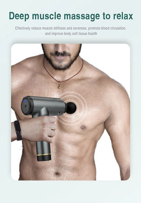 Bianco 1500mAh Pistola di Massaggio Fasciale Professionale Pistola di Massaggio Eco-Friendly e Massaggio da Acupressione