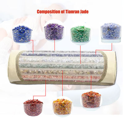 cuscino da massaggio in schiuma di memoria con 7 colori Rainbow Chakra batteria Capacità 3.7V 2000mAh