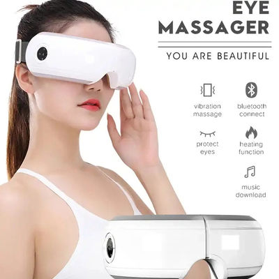 Massaggiatore Lable Black Eye Relax personalizzato con riscaldamento compressa calda e massaggio elettrico a vibrazione