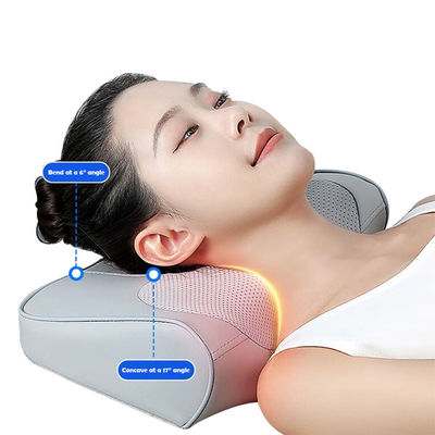 Capacità della batteria 12V Massaggiatore Shiatsu elettrico riscaldato per collo spalla schiena e gambe