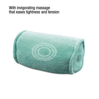Vibrating Massage Roll Pillow per terapia Massaggio collo schiena braccia gambe cuscino di relax elettrico