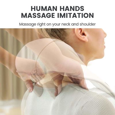 Apparecchio di massaggio del collo in forma di U Shiatsu Gnucchiatura della schiena Fatica Rilassamento del riscaldamento cervicale
