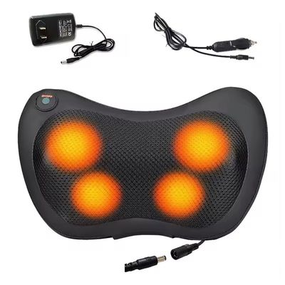 Controllo manuale 4 teste massaggio collo cuscino auto massaggiatore con funzione di cronometraggio 1,5 kg peso