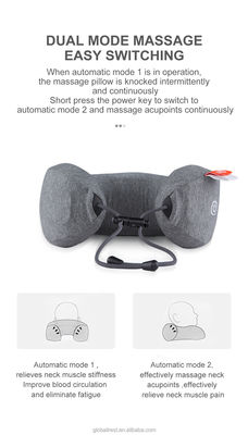 Colorato personalizzato Massaggio corpo collo Massaggio a forma di U Vibratore Massaggio cuscino Massaggio cuscino