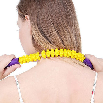 Massaggiatore per collo a mano realizzato in plastica riciclabile per un rilassamento personalizzato