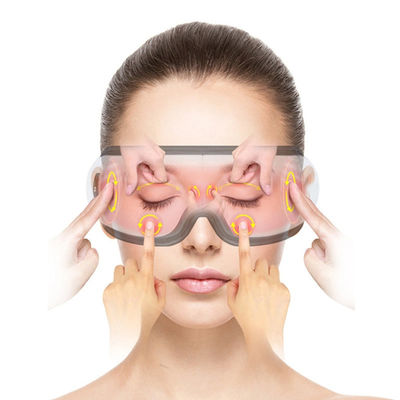 21.5*8cm Occhi visivi secchi alleviato affaticamento terapia massaggiatore oculare con massaggio vibrante