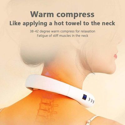 Massaggio del collo con funzione di fisioterapia a infrarossi