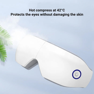 Batteria da 900mAh Massaggiatore oculare intelligente con musica bluetooth e massaggio vibrante