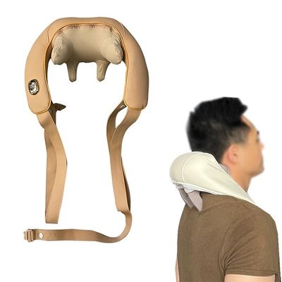 Cuscino di massaggio Shiatsu elettrico a colori personalizzati per il rilassamento del collo e delle spalle