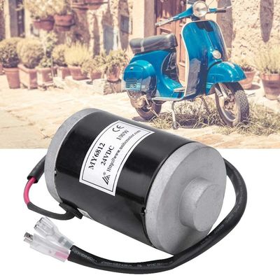 Motore elettrico scooter bicicletta elettrica controllore spazzolato 24V 100w Alta velocità con puleggia cintura