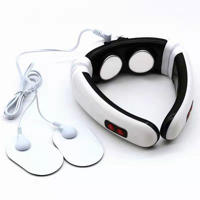 18X17X6 cm cuscino per il massaggio del collo senza fili elettrico portatile vibrante per alleviare il dolore al collo