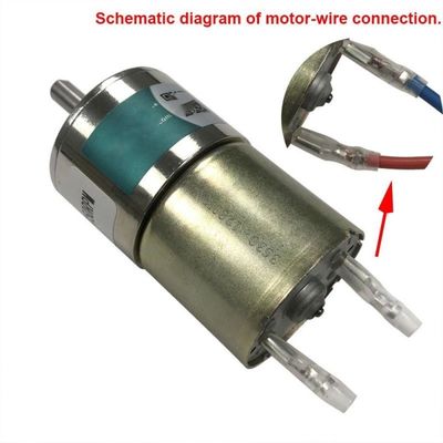 Motore di riduzione della coppia di 37 mm di diametro resistente a lungo 12V 150 giri al minuto
