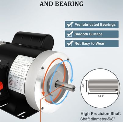 Motore elettrico a 1750 giri al minuto per tapis roulant