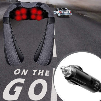 Dc 12v Pu pelle Smart spalla collo massaggiatore controllo del tempo
