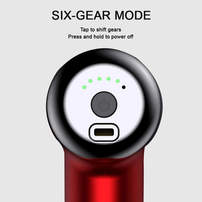Pistola da massaggio di tasca ricaricabile con 4-8 ore di ricarica e stile di massaggio del corpo