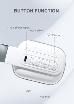 2000mA Corrente di ricarica Massaggio a maglia profonda Massaggio del collo portatile Massaggiatore personalizzare Logo