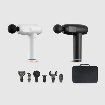 Massaggio del corpo Mini pistola di massaggio muscolare con 6 teste di massaggio e funzione di controllo del tempo