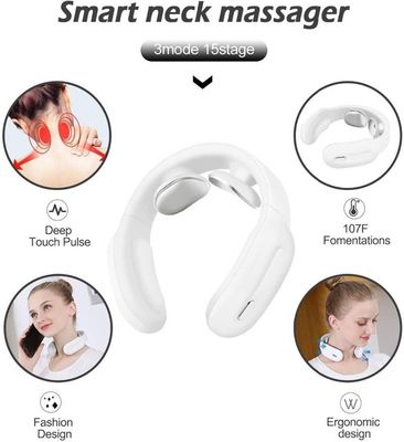 Massaggiatore elettrico per il collo da 24 W di potenza nominale per cure mediche e rilassamento della colonna cervicale