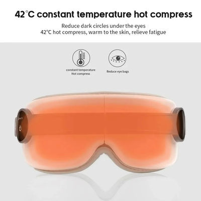 Massaggiatore oculare portatile con musica di calore compressione airbag termico ricaricabile N.W. 42g