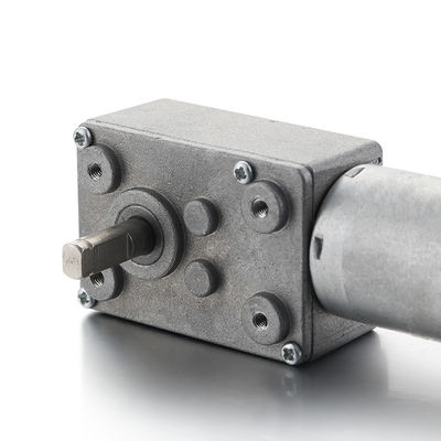 Corrente continua 12v 24v Motore elettrico a corrente continua a spazzola 28mm 3.79W/7.73W con Worm Gear