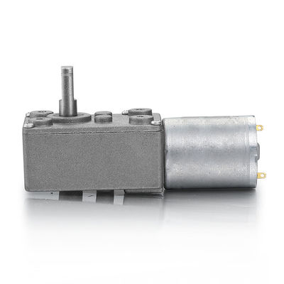 Corrente continua 12v 24v Motore elettrico a corrente continua a spazzola 28mm 3.79W/7.73W con Worm Gear