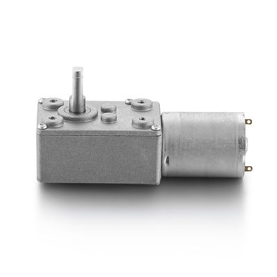 Corrente continua 12v 24v Motore elettrico a corrente continua a spazzola 28mm 3.79W/7.73W con Worm Gear