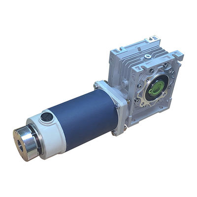 80mm 250W/300W Alta coppia Worm Gear Motore elettrico a corrente continua 12V 24V per la macchina ad angolo retto