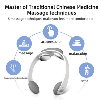 Smart Neck Massager con e potente Wireless Mini Electric EMS YLP-2101