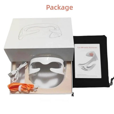 Macchina per la cura della pelle facciale a LED Terapia a luce rossa Maschera massaggiatore oculare per dispositivi intelligenti wireless