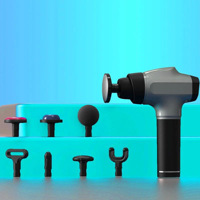 10 pcs per CTN Pistola di massaggio a fascia portatile a corpo intero con maniglia ausiliaria rotabile