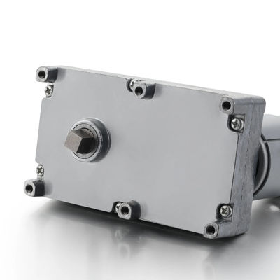 Motore di ingranaggi universale a 12 V a corrente continua ad alta coppia a basse rotazioni (Low RPM Universal 12V DC Gear Motor Model IP 44 Protection Spur Gear Design)