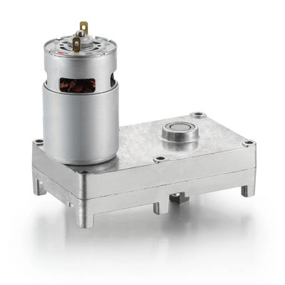 Motore di ingranaggi universale a 12 V a corrente continua ad alta coppia a basse rotazioni (Low RPM Universal 12V DC Gear Motor Model IP 44 Protection Spur Gear Design)