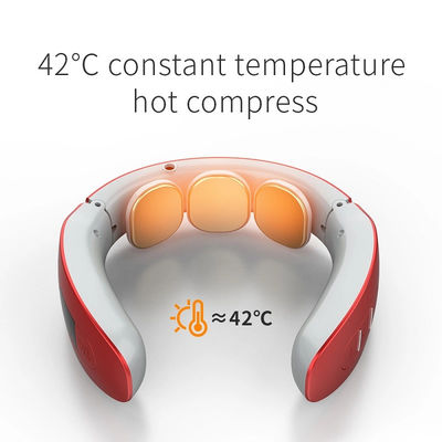 Massaggiatore per collo a impulso elettromagnetico personalizzato allevia il dolore muscolare cervicale con il calore