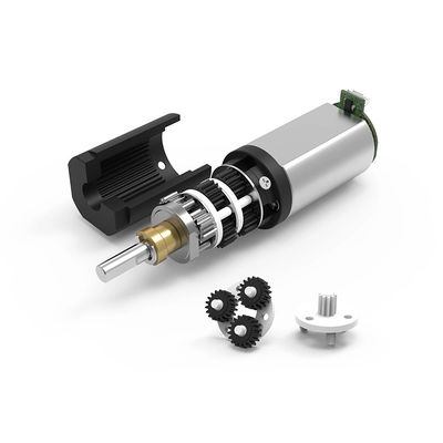Autovetture elettriche 12V24V basso rumore motore di riduzione planetaria DC ad alta coppia con encoder