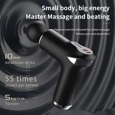 5 livelli di velocità Mini pistole da massaggio portatile per la terapia mirata di percussione dei tessuti profondi