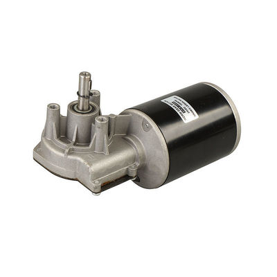 76MM 12V motore di trasmissione DC 200W albero ad angolo destro 80RPM 90 gradi worm gearbox
