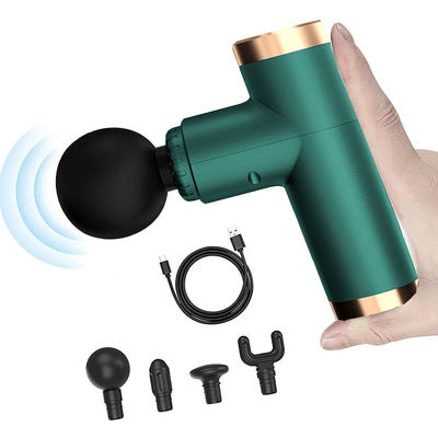 Rilassare i muscoli con 4 velocità Potente pistola da massaggio a percussione 920g Mini Metal ABS Design