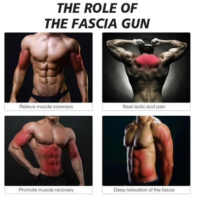 495g pistola elettrica professionale per massaggi profondi e rilassamento muscolare