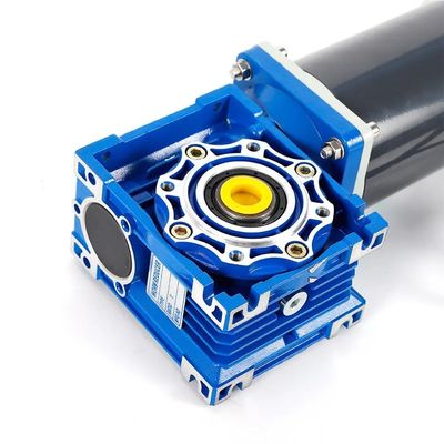 Motore elettrico a corrente continua a spazzola da 6w-300w con motore a corrente continua NMRV Worm Gear Box 12V/24V/48V 60mm-104mm