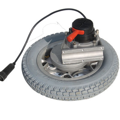 Motore di guida a motore a sedia a rotelle 250w 24v DC motore senza spazzole con freno elettromagnetico