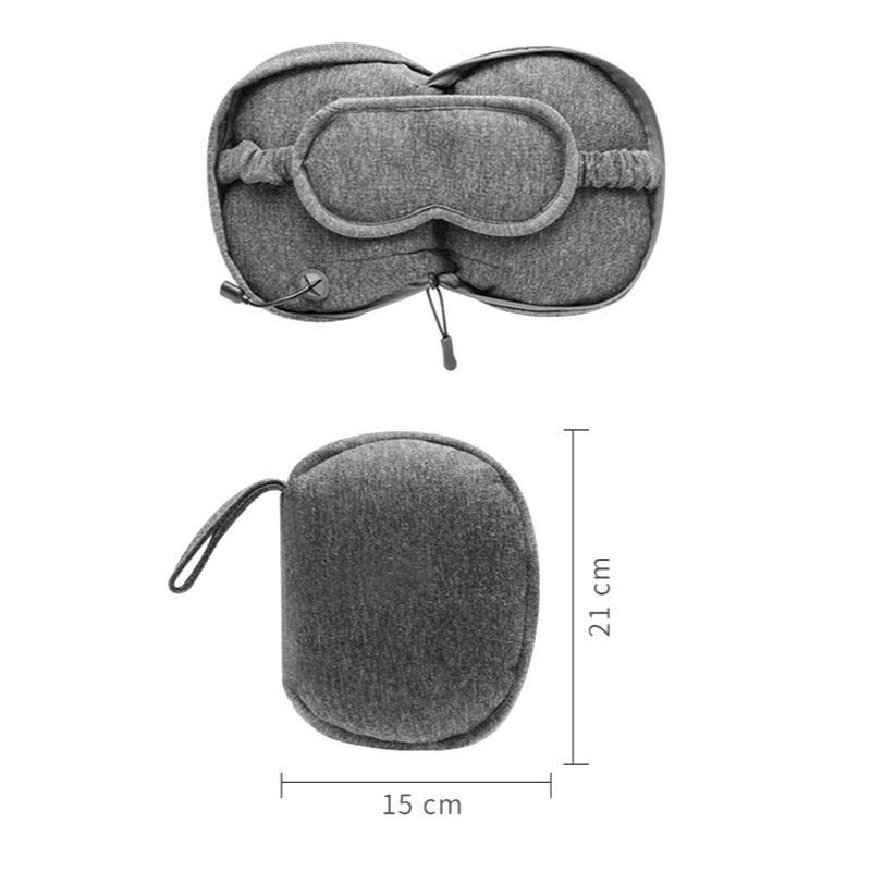 USB Timer Maschera per gli occhi a vapore cuscino da massaggio multifunzionale per il rilassamento del collo e delle spalle