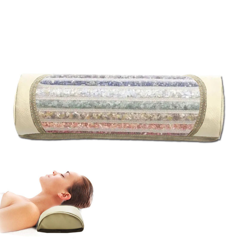 cuscino da massaggio in schiuma di memoria con 7 colori Rainbow Chakra batteria Capacità 3.7V 2000mAh
