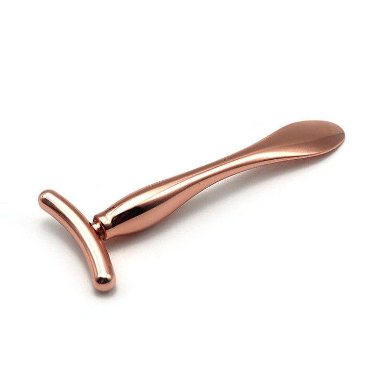 Strumento di massaggio facciale Massaggiatore elettrico bastone per il viso Crema per gli occhi in metallo Siero Mini Dispositivo