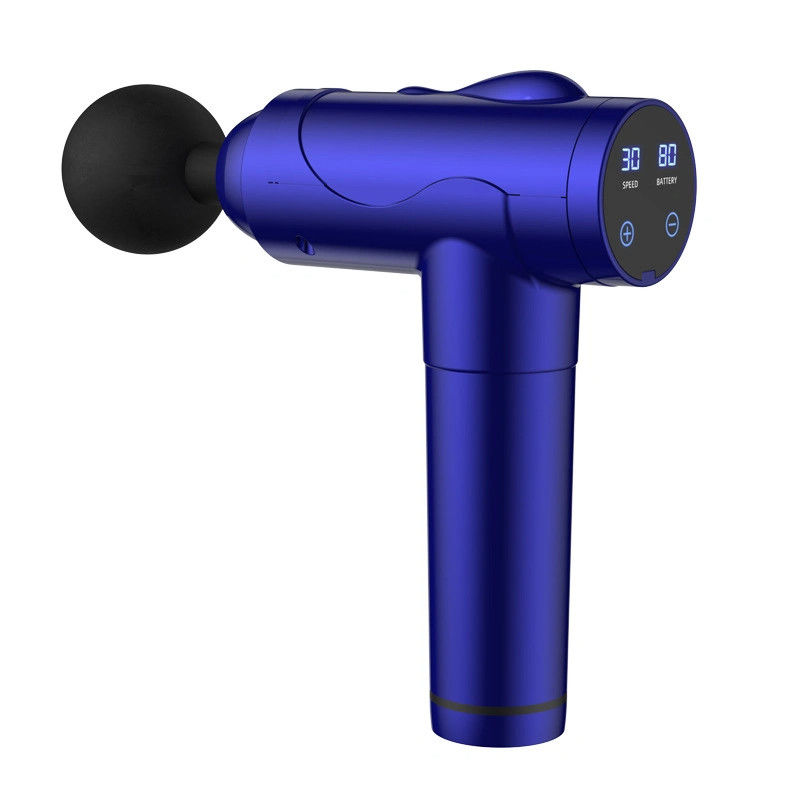 Funzione di controllo del tempo USB Tipo-C pistola di massaggio elettrica per massaggio del corpo professionale