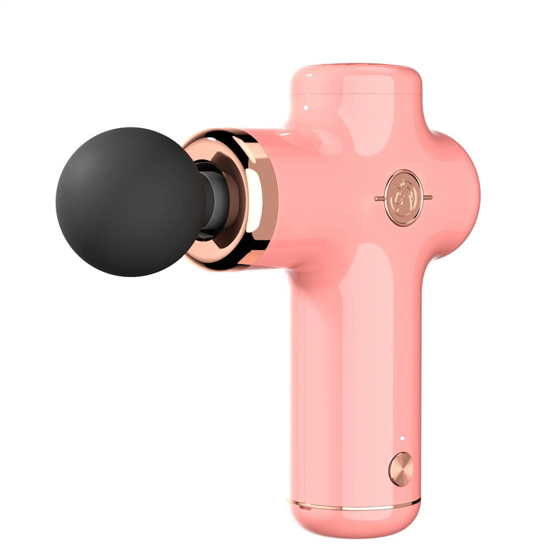 Massaggio del corpo Mini pistola di massaggio muscolare con 6 teste di massaggio e funzione di controllo del tempo