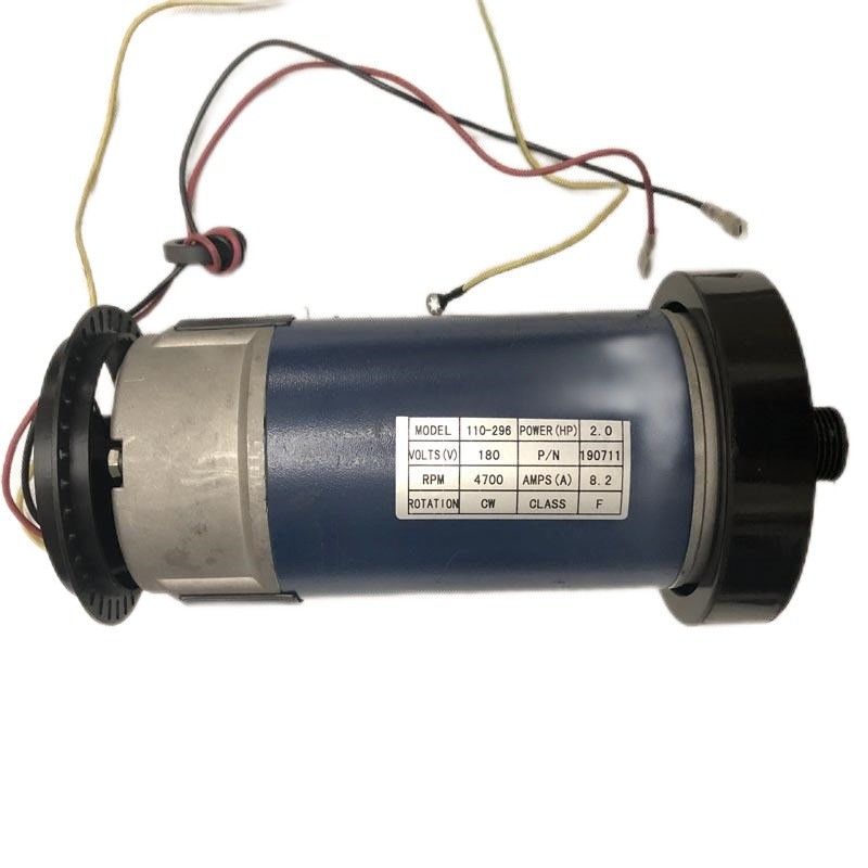 180V tensione nominale a pieno carico velocità 4200±7%RPM Motore elettrico a corrente continua per tapis roulant 2.0HP