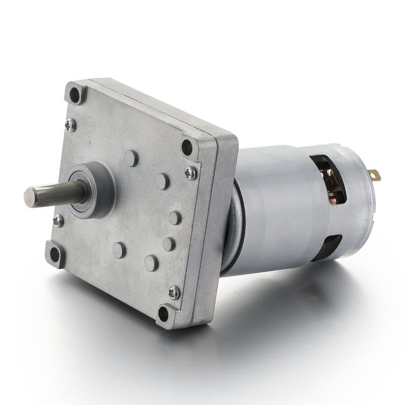 Argento 42mm High Torque Square Spur Gear DC Motor 12V 24V 21.1W Brushed DC Gear Motor