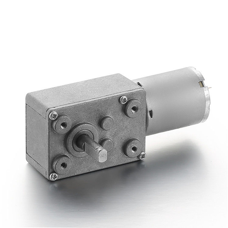 Corrente continua 12v 24v Motore elettrico a corrente continua a spazzola 28mm 3.79W/7.73W con Worm Gear
