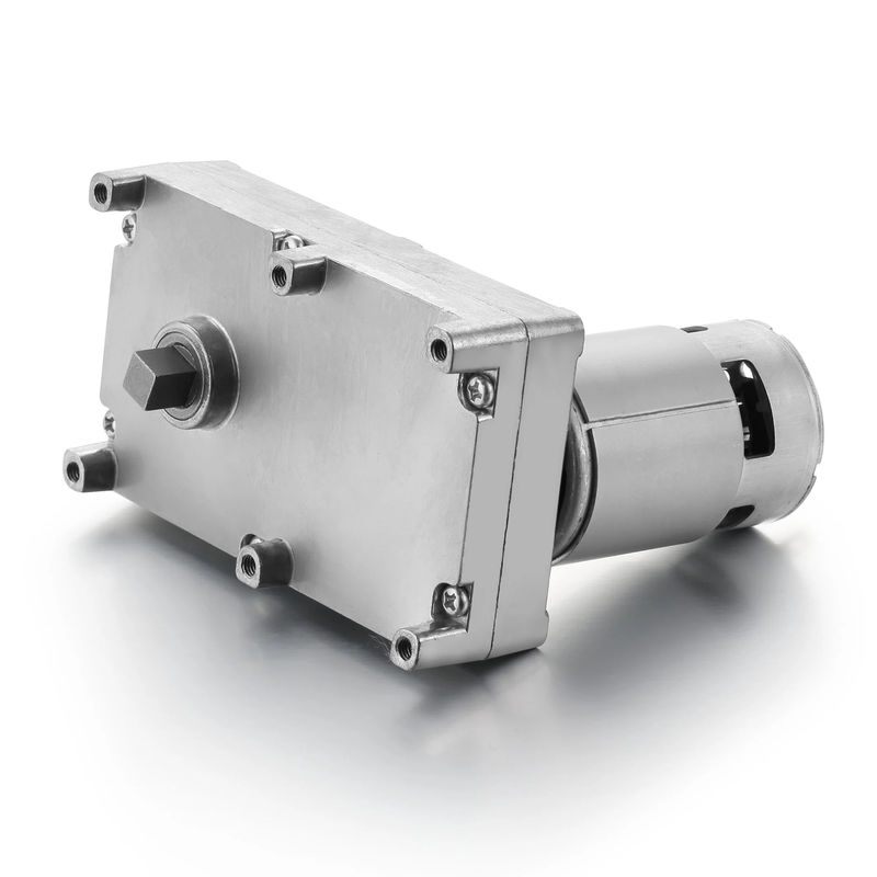 Motore di ingranaggi universale a 12 V a corrente continua ad alta coppia a basse rotazioni (Low RPM Universal 12V DC Gear Motor Model IP 44 Protection Spur Gear Design)